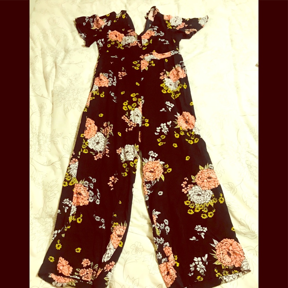 Floral Torrid Pant Romper!